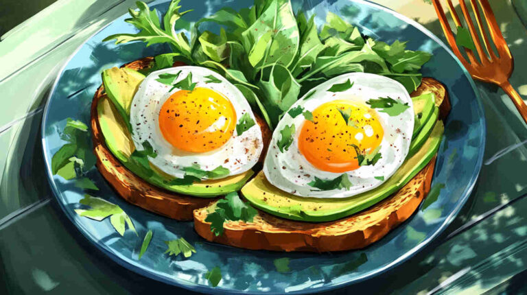 Avocado & Poached Egg Toast