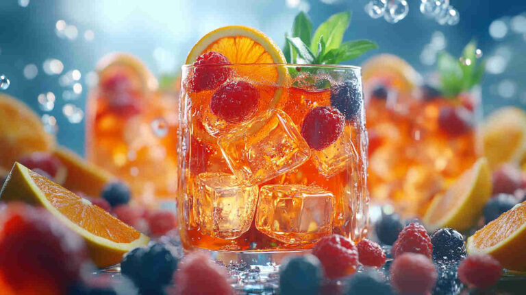 Citrus Berry Aperol Spritz