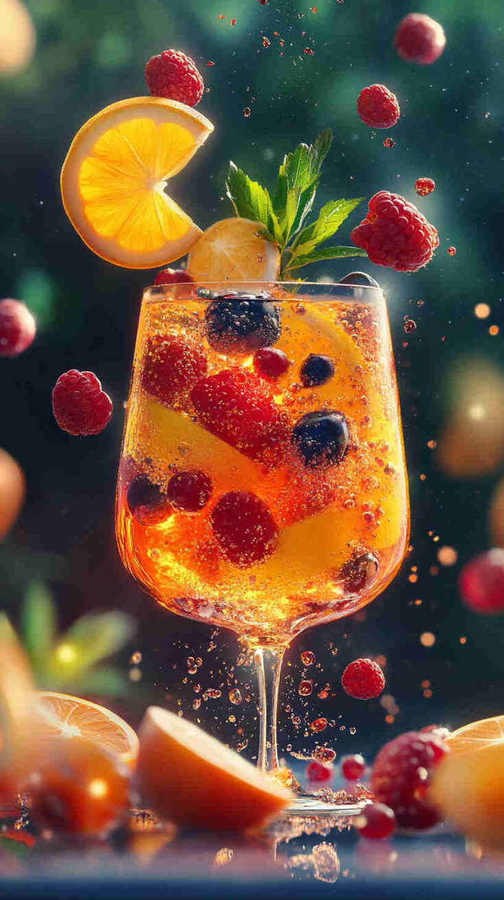 Citrus Berry Aperol Spritz