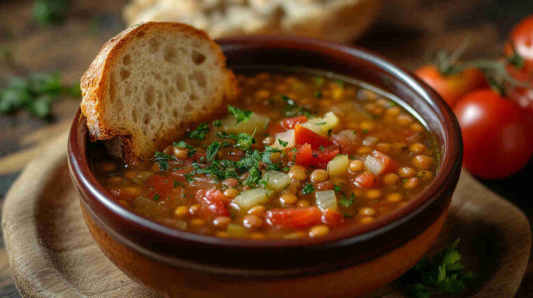 Classic Mediterranean Lentil Soup