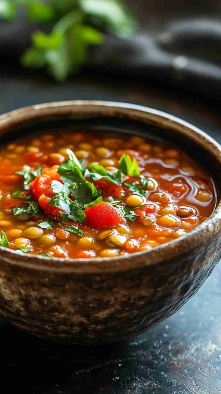 Classic Mediterranean Lentil Soup
