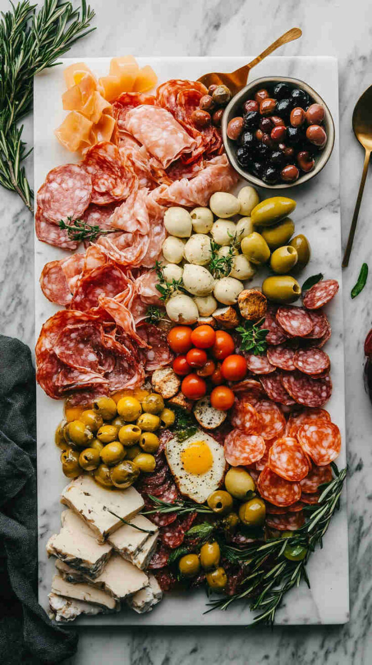 Elegant Italian Antipasto Platter for Entertaining Recipe