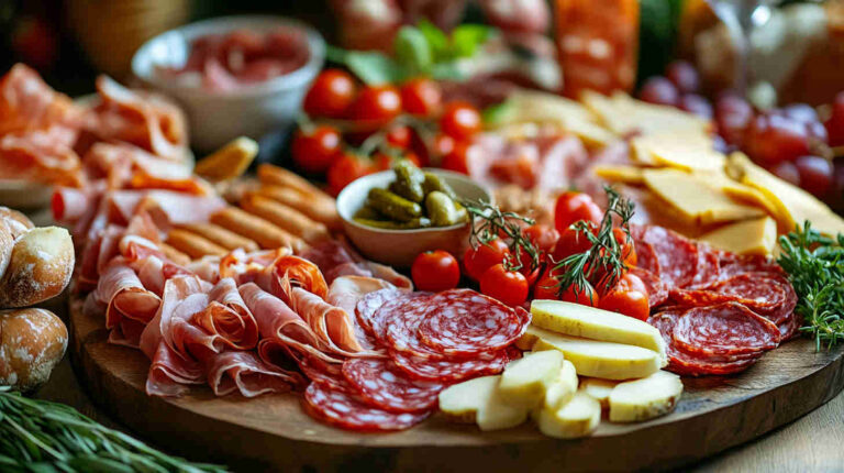 Festive Italian Antipasto Platter for Parties Recipe