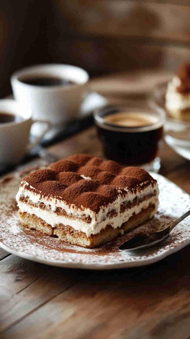 Italian Gluten-Free Dessert Tiramisu Recipe