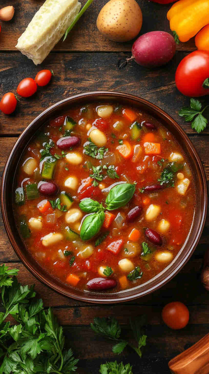 Italian Gluten-Free Minestrone Soup Recipe
