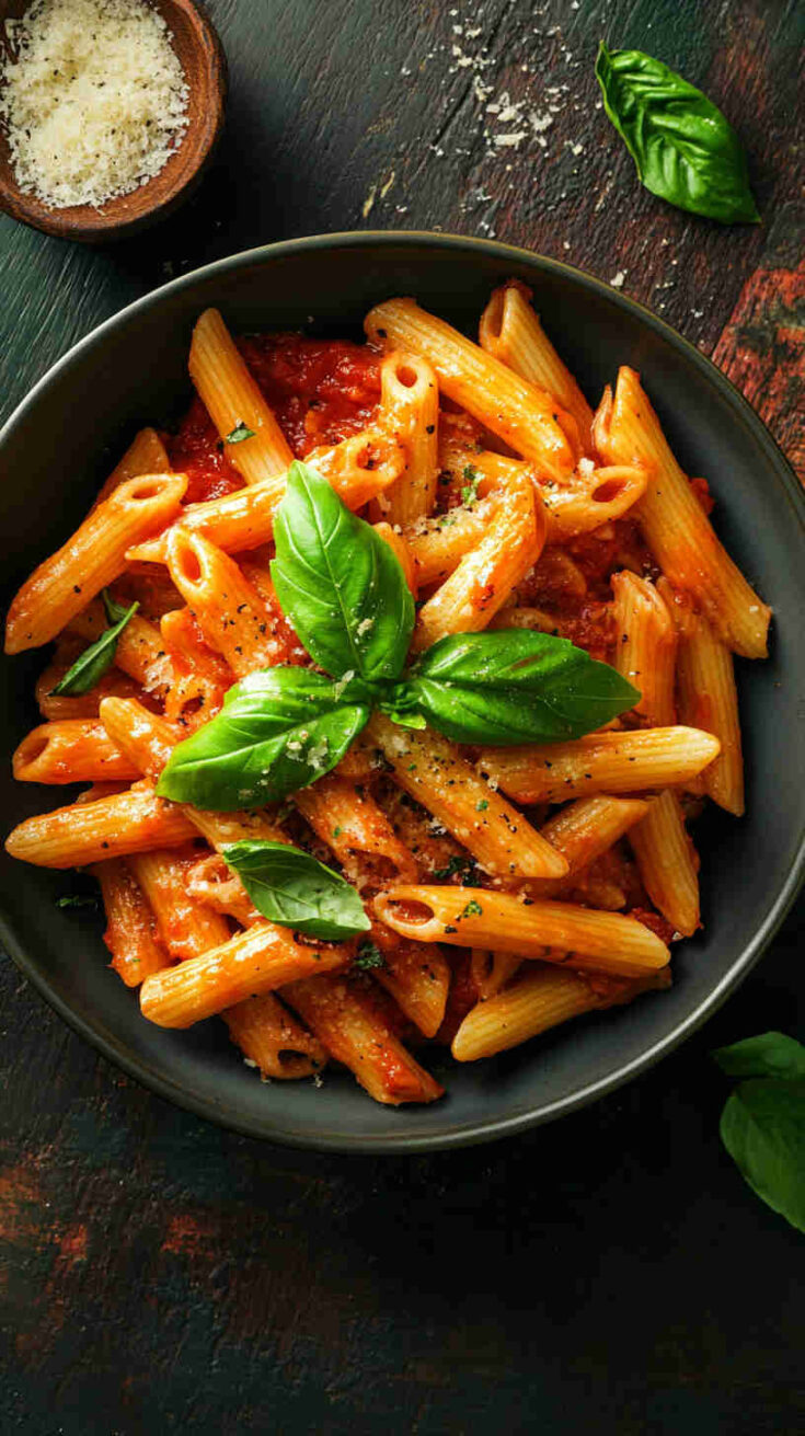 Italian Gluten-Free Pasta with Tomato Basil Sauce Recipe