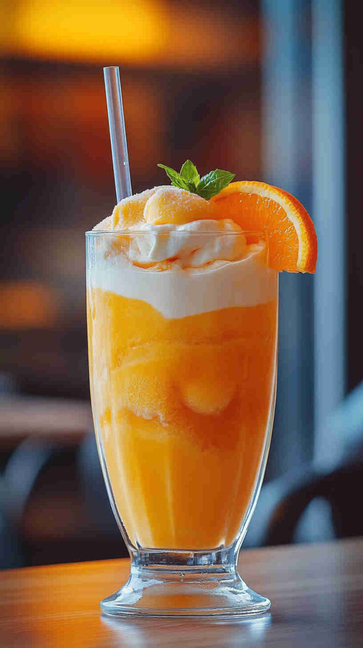 Italian Orange Creamsicle Drink Recipe