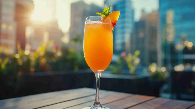 Italian Peach Bellini Recipe