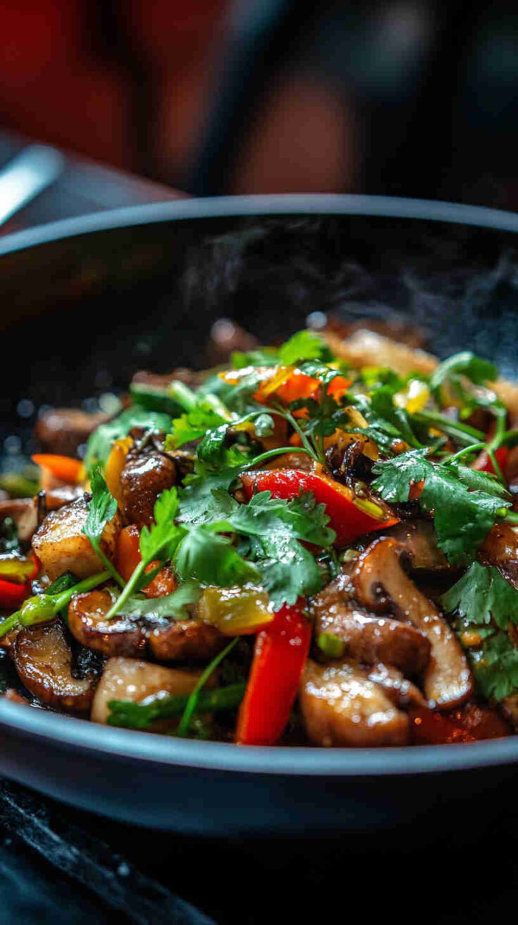 Lemongrass & Shiitake Ginger Stir-Fry