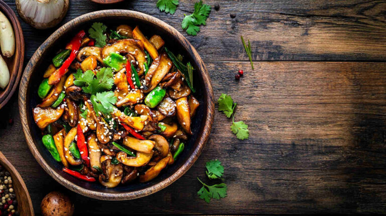 Lemongrass & Shiitake Ginger Stir-Fry