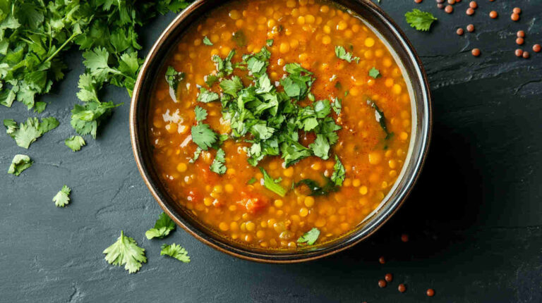 Moroccan-Inspired Lentil Soup