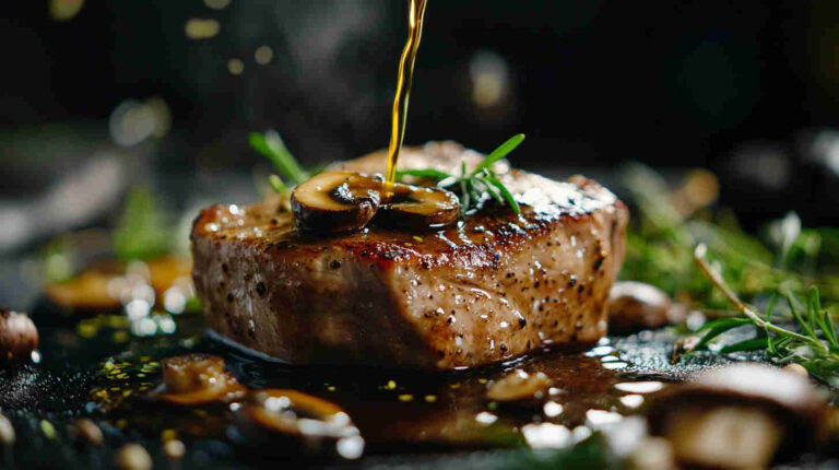 Pork Tenderloin with Mushroom Sauce Recipe