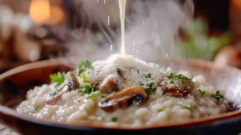 Pork and Mushroom Risotto Recipe