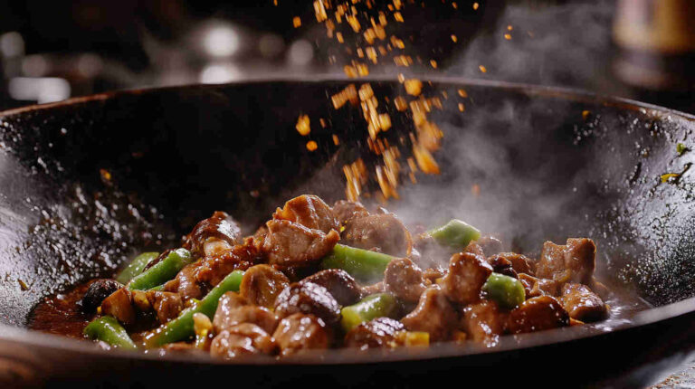 Pork and Mushroom Stir-Fry Recipe