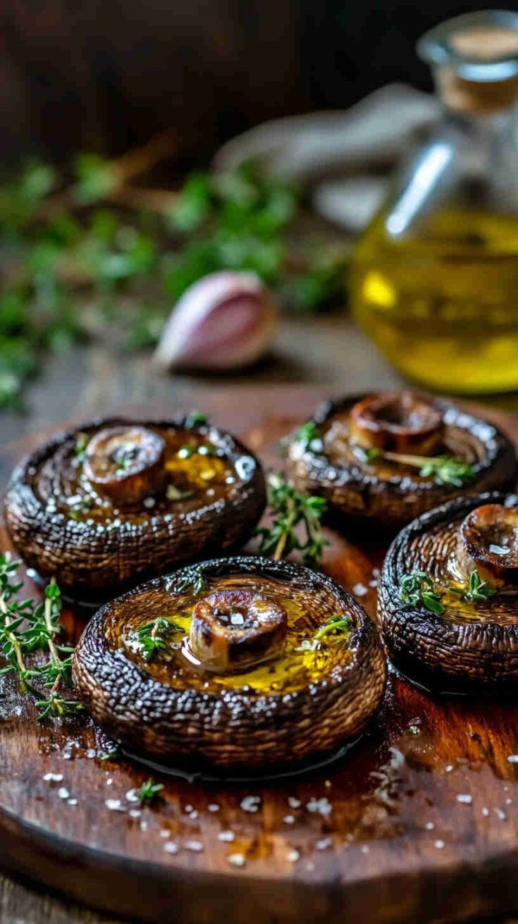 Roasted Portabella Mushrooms Recipe