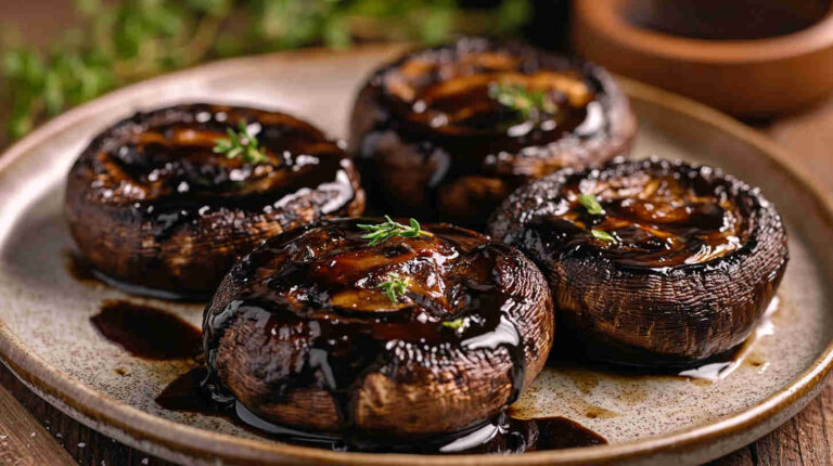 Roasted Portabella Mushrooms Recipe