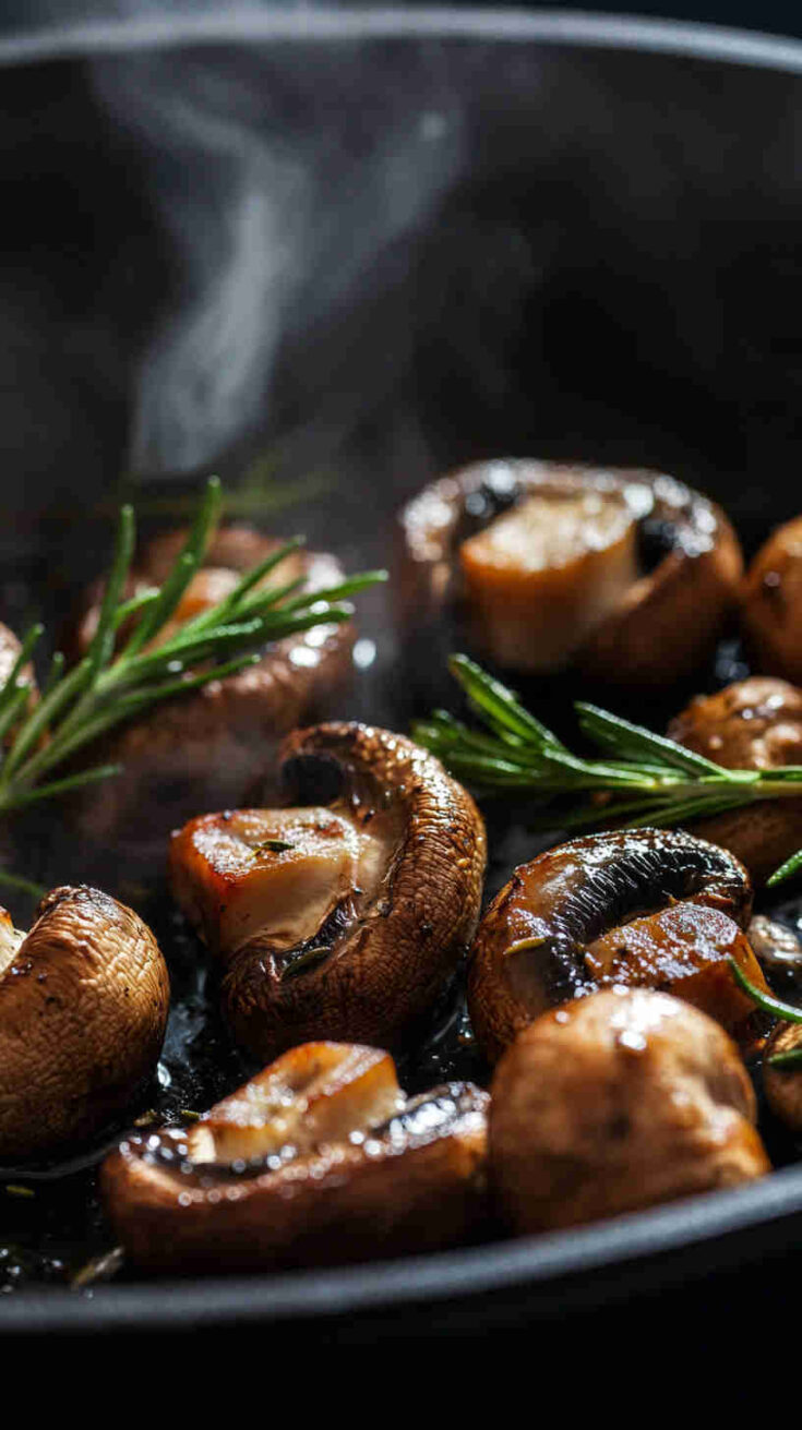 Rosemary Roasted Mushrooms Recipe