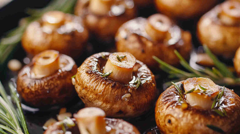 Rosemary Roasted Mushrooms Recipe
