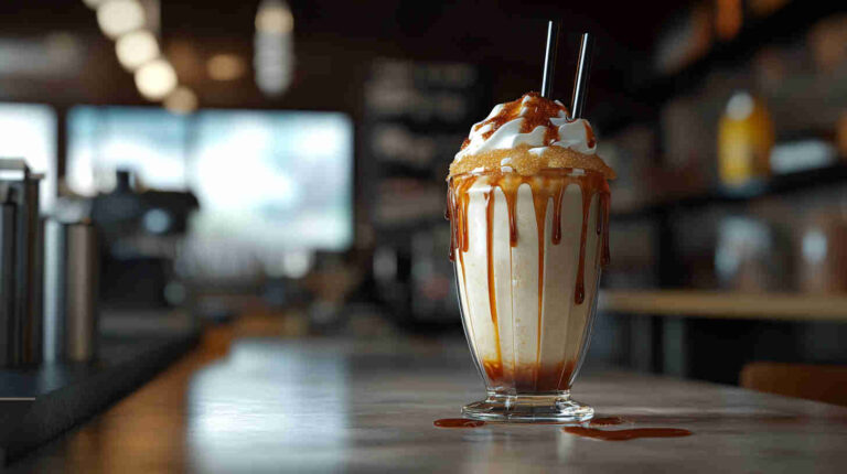 Sweet Espresso Shake with a Brown Sugar Kick