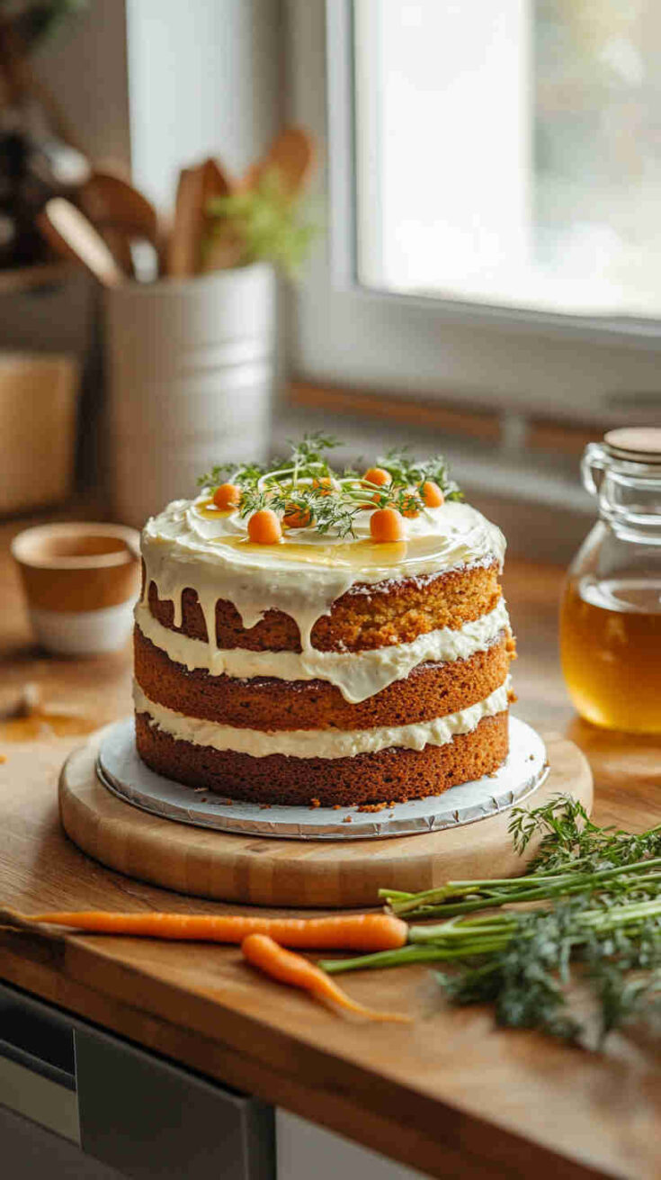 Carrot Cake with Cream Cheese Frosting