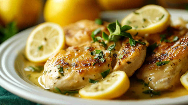 Chicken Piccata with Capers and Lemon