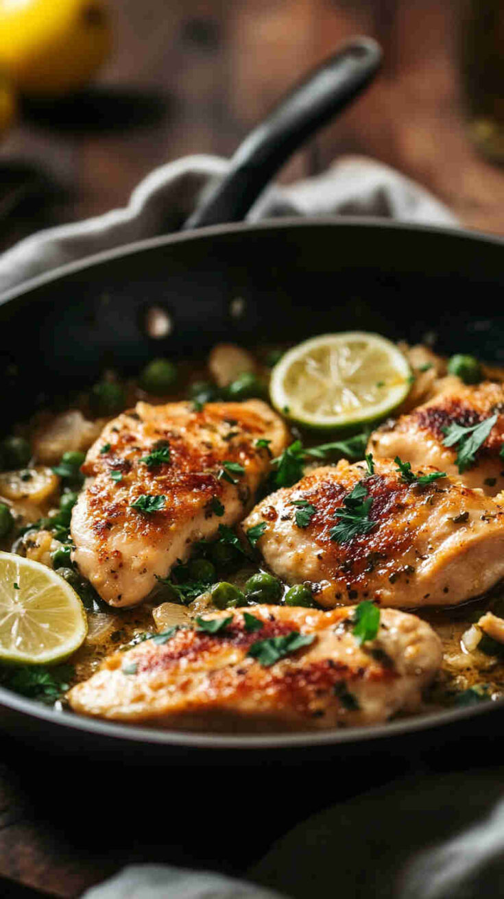 Chicken Piccata with Capers and Lemon