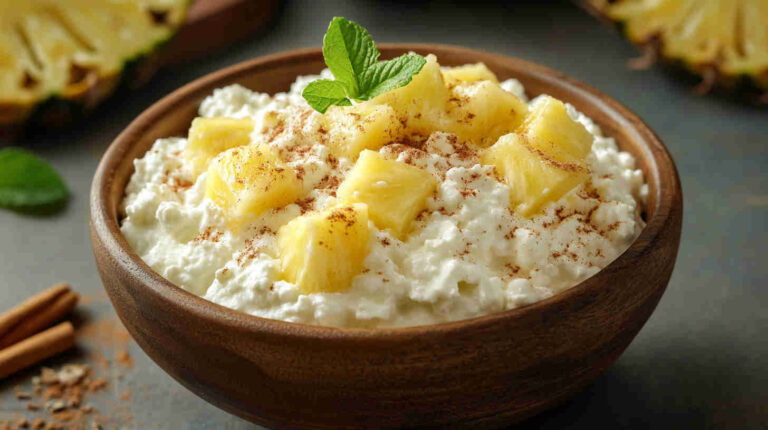 Cottage Cheese and Pineapple Power Snack