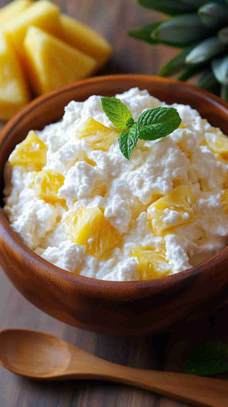 Cottage Cheese and Pineapple Power Snack
