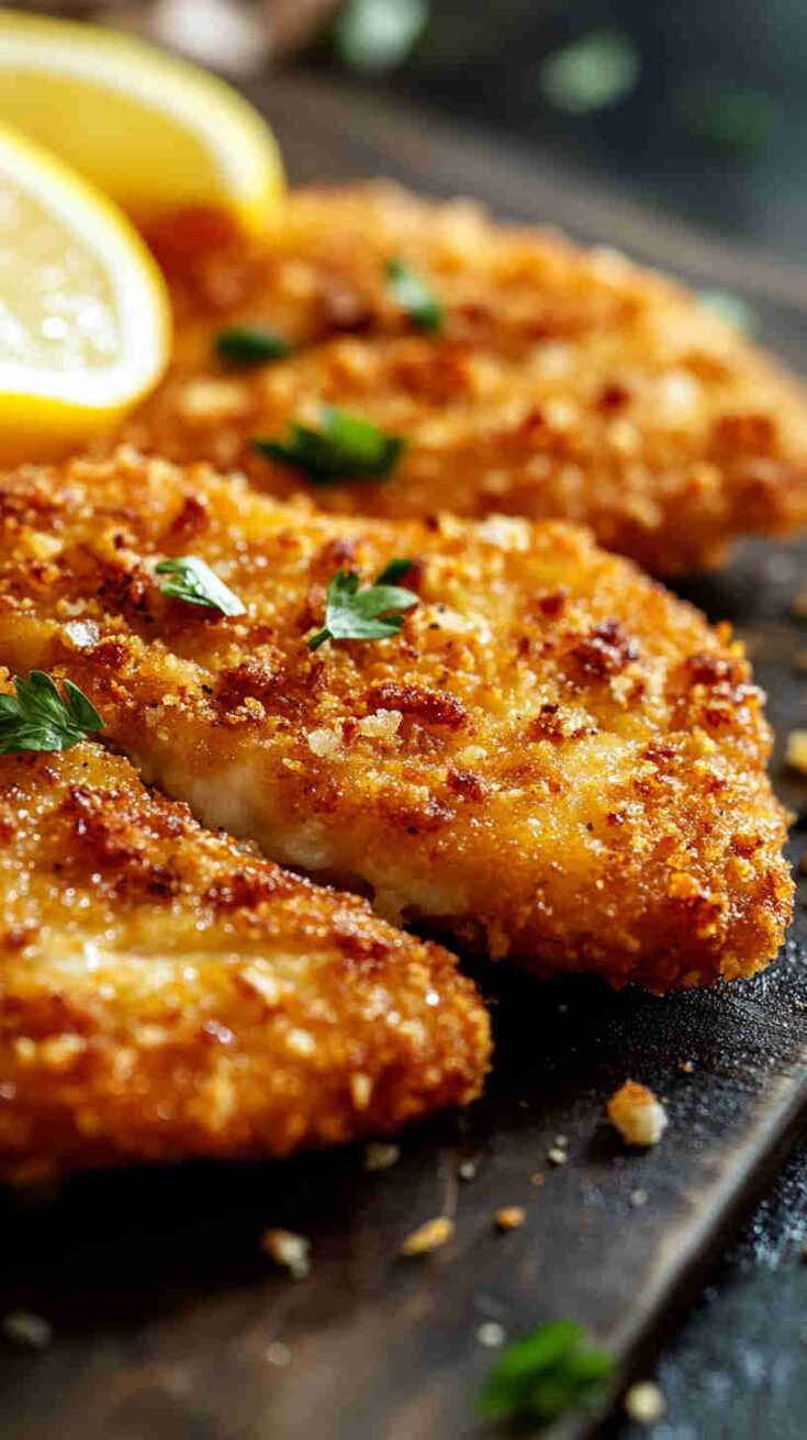 Crispy Italian Chicken Cutlets (Cotoletta)