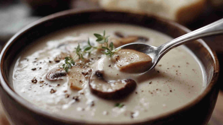 Farm-to-Table Creamy Mushroom Soup