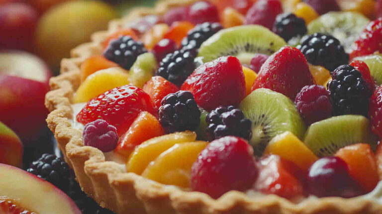 Fresh Fruit Tart with Pastry Cream
