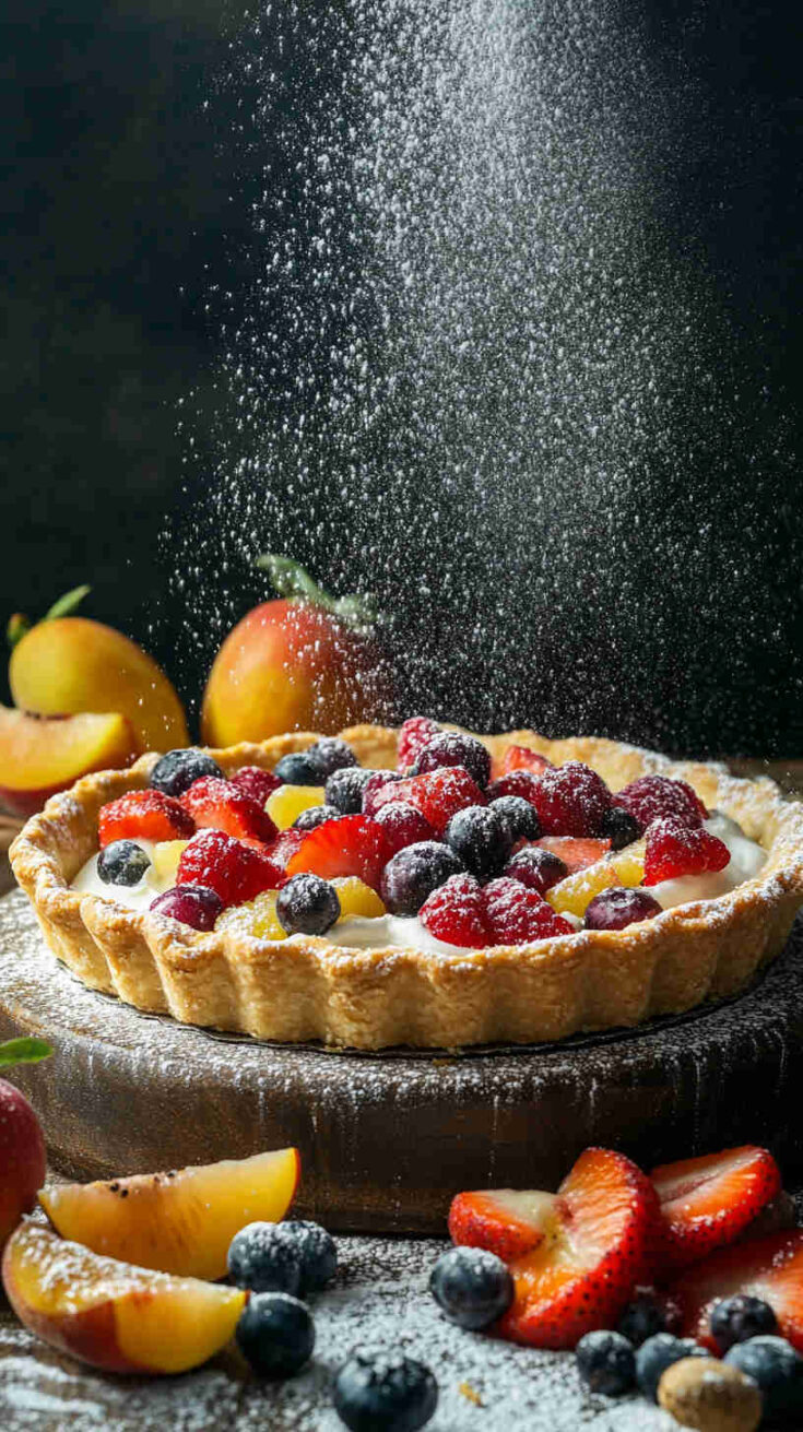 Fresh Fruit Tart with Pastry Cream