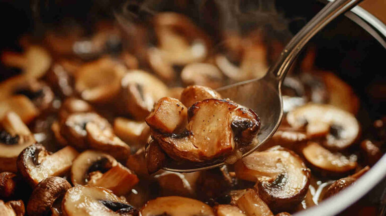 Garlic-Roasted Farm Mushrooms
