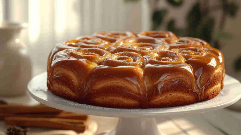 Hail Mary Honey Bun Cake