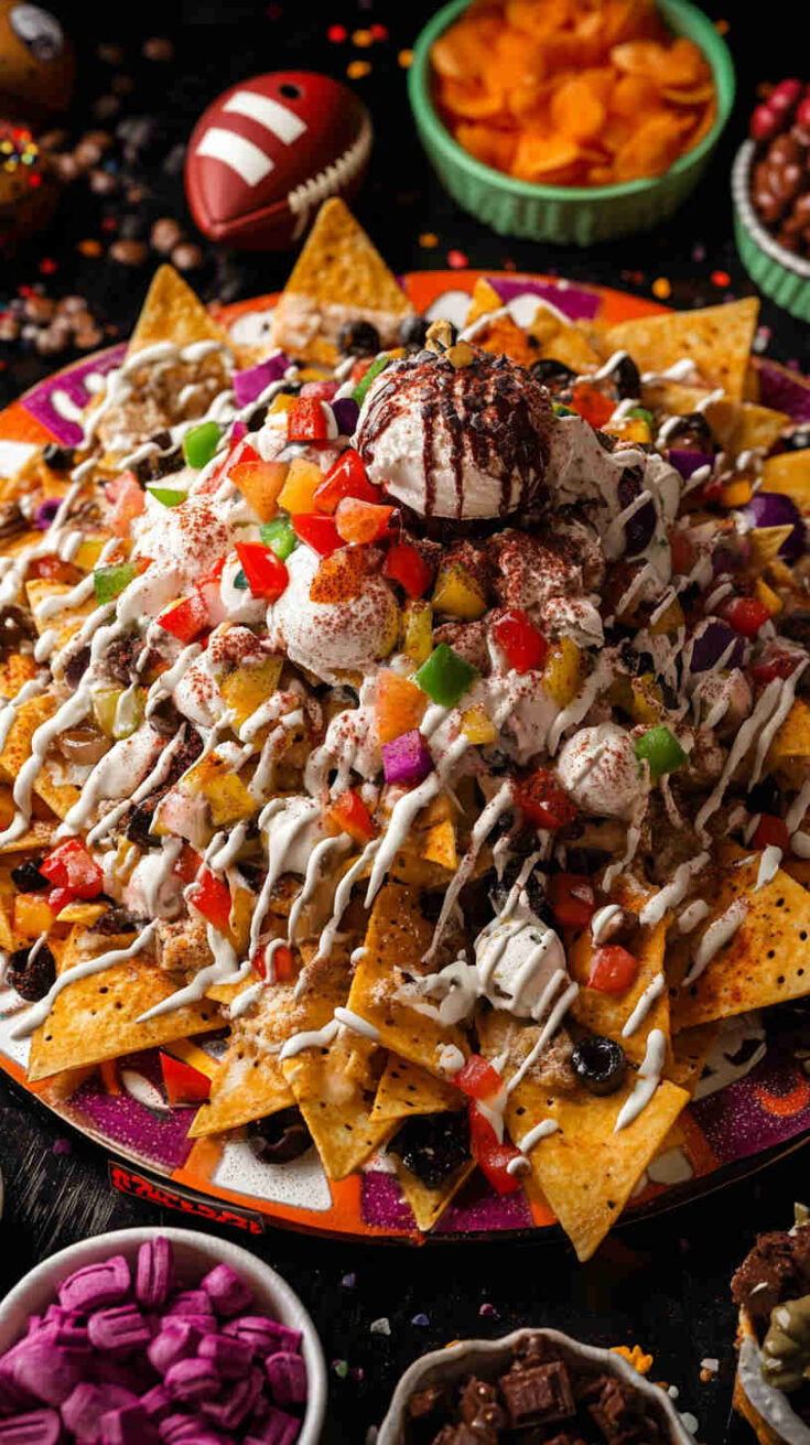 Halftime Ice Cream Nachos