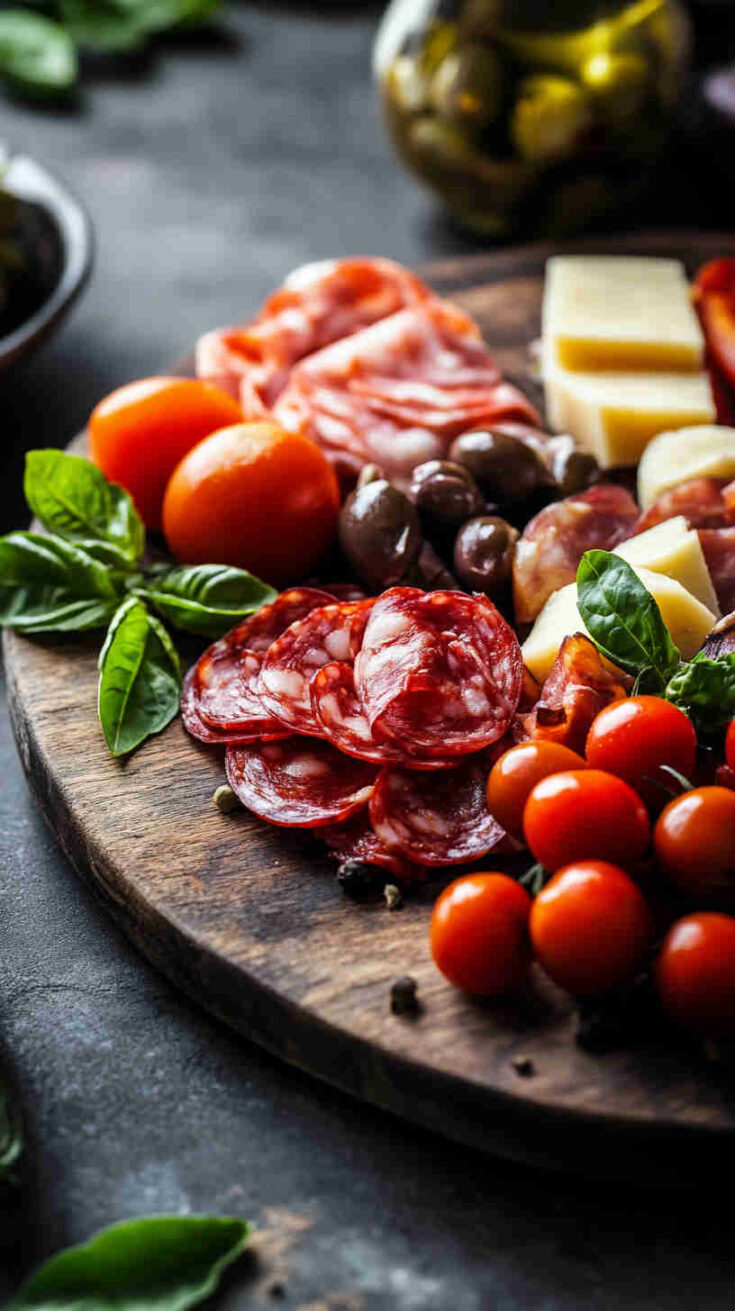 Healthy Italian Antipasto Platter Recipe