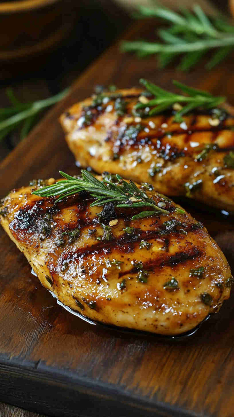 Italian Herb-Marinated Grilled Chicken