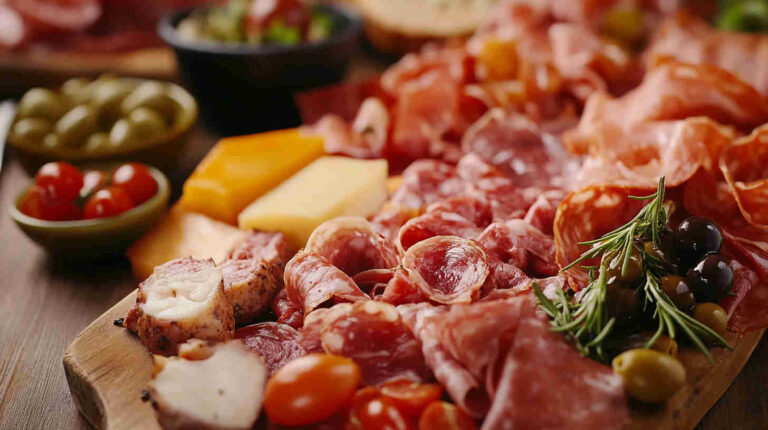 Italian Meat Lover’s Antipasto Platter Recipe