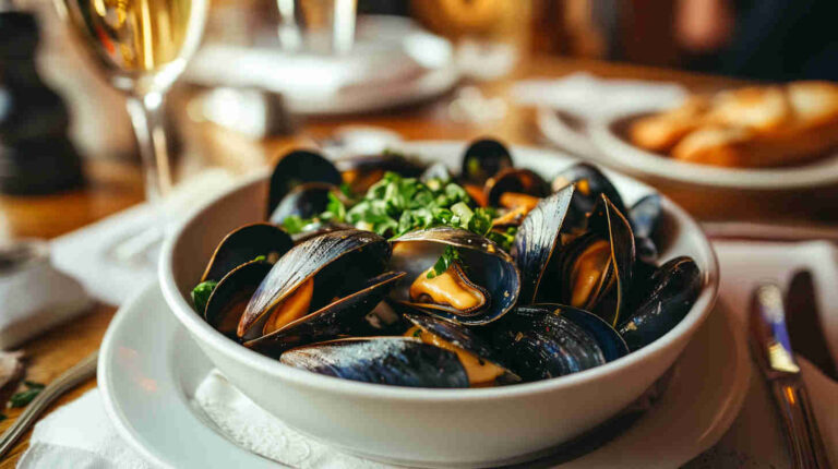 Italian Mussels in White Wine Sauce Recipe