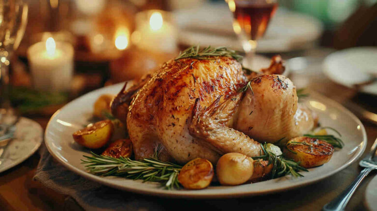 Italian Rosemary and Garlic Roast Chicken