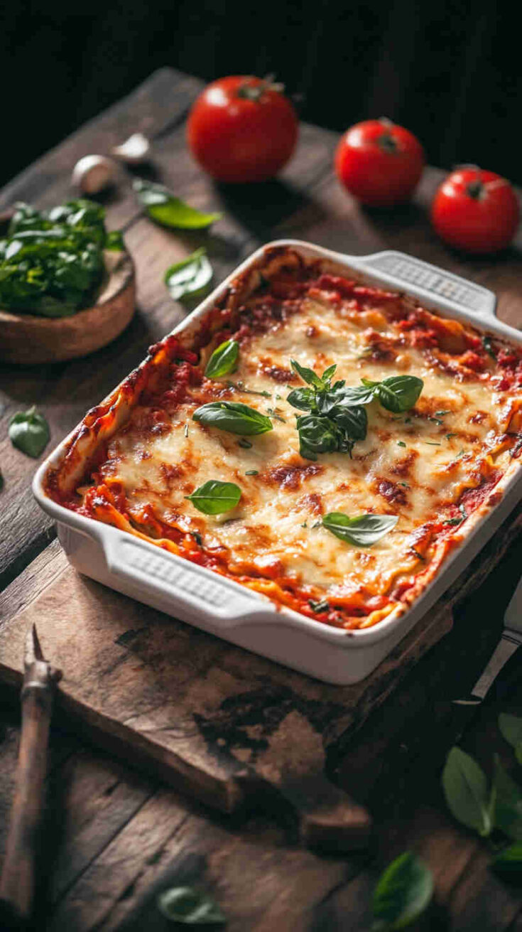 Italian Vegetable Lasagna with Herbs Recipe