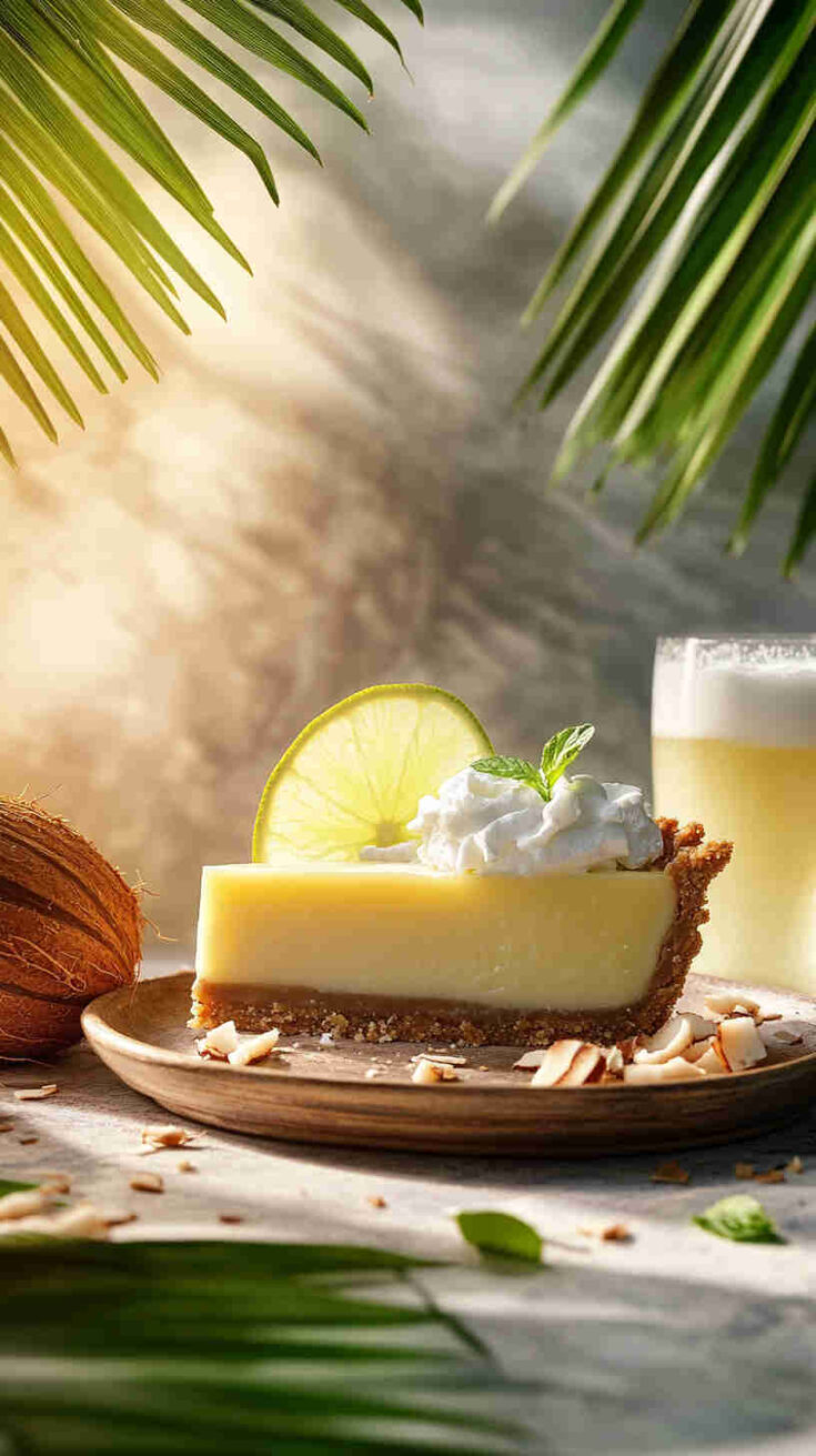 Key Lime Pie with Coconut Crust