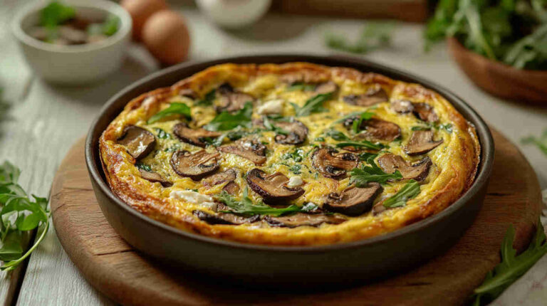 Mushroom & Farm Egg Frittata