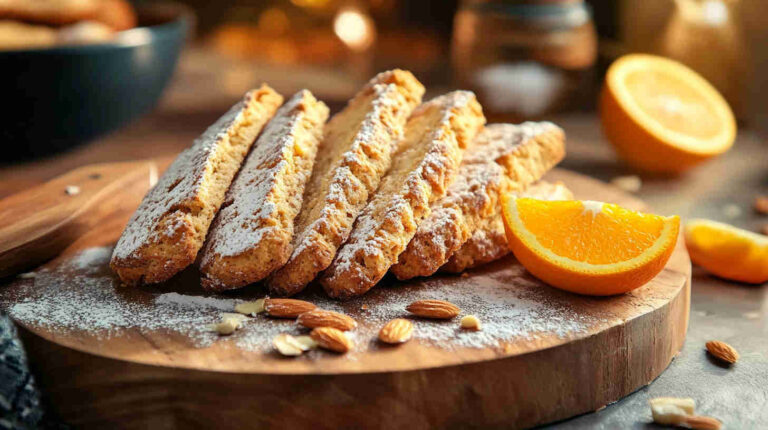 Orange Almond Biscotti