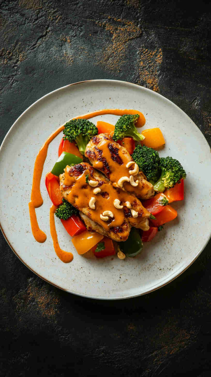 Orange and Cashew Chicken