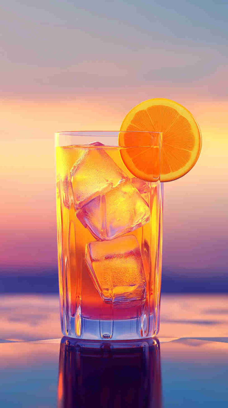 Sunset Aperol Spritz