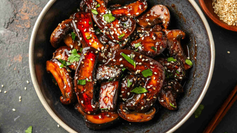 Sweet Chili Portobello Stir-Fry