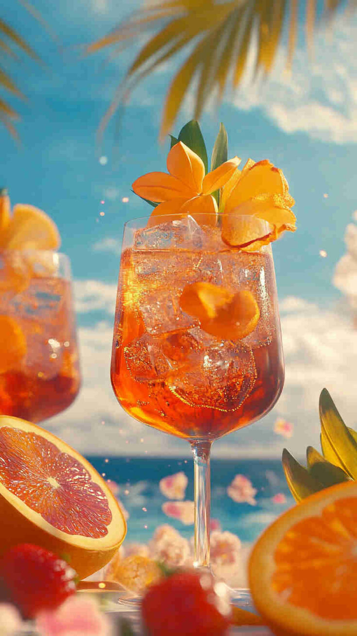 Tropical Aperol Spritz