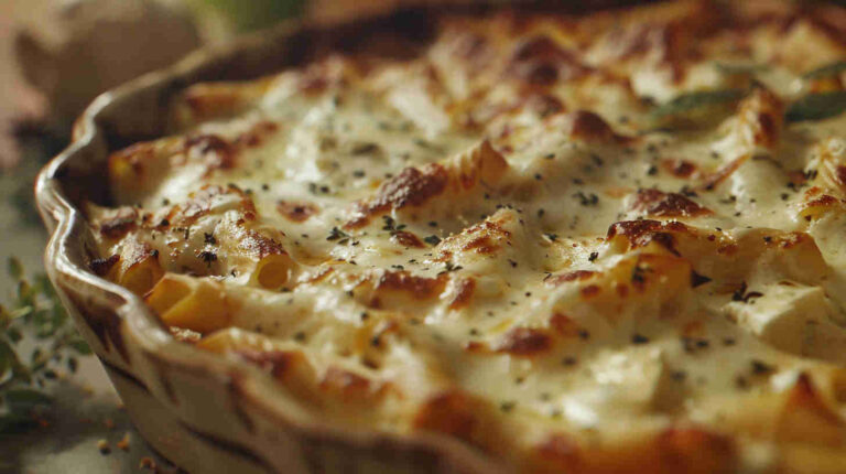 Baked Ziti with Three Cheeses