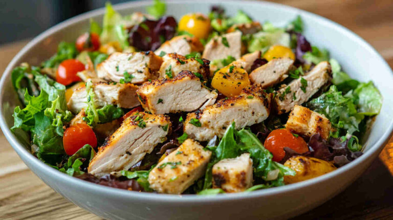 La Scala Chopped Salad with Sliced Roasted Turkey